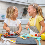 32 x Brand New Children s knife 3-piece children s chef s knife for cutting fruit or vegetables Safety The kitchen knife set is the best gift for children from 2 years - RRP €319.68