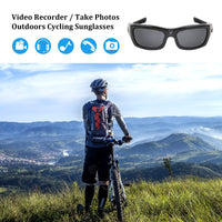 1 x RAW Customer Returns Hereta Camera Sunglasses, Full HD 1080p Bluetooth Sunglasses, with UV Protection Polarized Lenses, for Outdoor Activities and Travel Include 32GB TF Card  - RRP €67.99