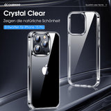 1 x RAW Customer Returns CASEKOO Crystal Clear for iPhone 15 Pro Case, Never Yellowing Indestructible Military Protection Shockproof Scratch-Resistant Protective Case Transparent Case Thin Mobile Phone Case iPhone 15 Pro - Transparent - RRP €19.15