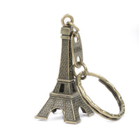 1 x RAW Customer Returns Souvenirs de France - Miniature Eiffel Tower Metal - Color Gold - Size 13 cm Black  - RRP €20.18