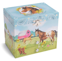 1 x RAW Customer Returns Jewelkeeper Musical Unicorn Jewelery Box with Glitter Rainbow Stars Two Drawers - Protects Treasures, Encourages Creativity - The Beautiful Dreamer Melody - RRP €29.77