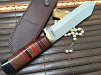 1 x RAW Customer Returns Custom Handmade Hunting Knife - RRP €77.7