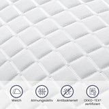 1 x RAW Customer Returns BedStory pillow 80x80, adjustable fiber filling hotel pillow with zipper, set of 2 made of 1500g x 2 microfiber, washable neck pillow for allergy sufferers, side sleepers and back sleepers - RRP €61.7