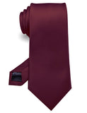 1 x RAW Customer Returns JEMYGINS Hand Stitched Men s Work Party Tie 80, burgundy - RRP €27.6