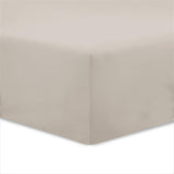 1 x RAW Customer Returns Vision - Fitted sheet 180x200cm - Beige - 100 cotton - RRP €19.09