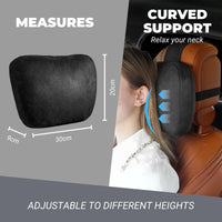 1 x RAW Customer Returns MAGIC SELECT 2x car headrest pillows. Neck support for the backrest. Driver s neck pillow for the car, comfortable, soft, breathable, which relieves neck pain on long journeys. - RRP €18.7