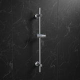 1 x RAW Customer Returns JOHO shower rail 0.7m stainless steel shower rail with shower head holder and variable wall fixings for variable adaptation to existing drill holes wall rail chrome - RRP €30.24