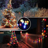 1 x RAW Customer Returns Amzxart solar fairy lights for outdoors, 2x22M 200 LED fairy lights for outdoors solar, 8 modes Christmas decoration for outdoors, IP65 waterproof LED fairy lights for balconies, Christmas trees color . - RRP €28.22