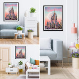 1 x Brand New MXJSUA 5D Fantasy Castle Diamond Painting Set for Adults, Diamond Painting Pictures as a Gift, Diamond Painting Accessories Kits for Home Deco 30x40cm  - RRP €7.2