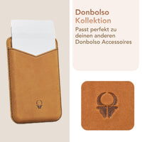 1 x RAW Customer Returns DONBOLSO Leather Case for iPhone 13 with Wallet Bundle - Cell Phone Case - Protective Case - Classic Leather with Scratch-Resistant Microfiber Lining - RRP €38.99