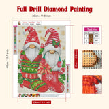 20 x RAW Customer Returns RICUVED Christmas Diamond Painting Children, Christmas Diamond Painting Pictures Dwarf Diamond Painting Set Full Diamond Painting Pictures Adults Cross Embroidery Kits for Home Decor Wall 30x40cm - RRP €158.4