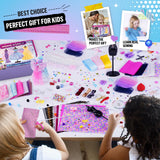 1 x RAW Customer Returns 800 Pieces - Fashion Design Girls, Craft Set Children s Creativity DIY Art and Craft Set, Educational Toy with 5 Mannequins, Gifts for Girls 6 7 8 9 10 11 12 Years, Christmas Gifts for Children - RRP €37.67