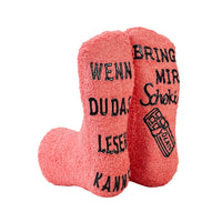 59 x Brand New Advent Calendar Funny Gifts Funny Gift Box for Women Socks with If You Can Read This, Bring Me Chocolate Socks Birthday Gift Watermelon Red Chocolate - RRP €474.95