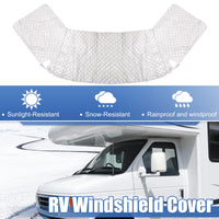 1 x Brand New A ABSOPRO Car Windshield Window Cover Sun Shade Snow Cover 4 Layers - RRP €32.4