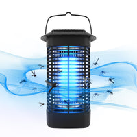 1 x RAW Customer Returns HOTOOLME Quadra Insect Killer Electric Strong Electric Mosquito Lamp with UV Light Waterproof Mosquito Killer Fly Traps Insect Killer Camping Garden  - RRP €26.21