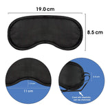 1 x RAW Customer Returns ITME Sleep Mask 6 Pieces Eye Mask Silk Sleep Mask Blindfold for Men and Women, Portable Sleeping Goggles with Elastic Bands for Travel Shift Work - RRP €6.04