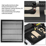 1 x RAW Customer Returns Benefischl honeycomb work table work bed 400X400Mm platform for DIY CO2 mini engraver honeycomb work table - RRP €27.58