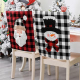 1 x Brand New Jodsen Christmas Chair Covers, 2 Pack Santa Claus Snowman Dining Chair Slipcovers Christmas Chair Protector Christmas Table Decoration for Dining Table for Kitchen, Dining Room, Banquet, Party - RRP €15.12