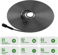 1 x RAW Customer Returns OHAYORI Pressure Washer Hose 20m, M22 x 14mm High Pressure Replacement Hose, 240Bar Extension Pipe Compatible with Karcher HD HDS Kranzle with a Brass Adapter - RRP €41.49