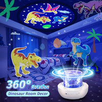 1 x RAW Customer Returns One Fire Gift Box Children s Ceiling Star Projector, 15 Films Night Light for Children, Bluetooth Music 360 Children s Projector Lamp, USB Rechargeable Ceiling Projector Gift for Children - RRP €31.99