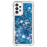 2 x Brand New KBIKO-zxl Case Compatible with Samsung Galaxy A13 4G Protective Case with Liquid Glitter, Mobile Phone Case Back Cover with Liquid, TPU Silicone Transparent Protective Case for Galaxy A13 4G.Blue YBL - RRP €23.56