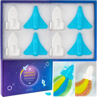 17 x Brand New ORIGLAM Space Rocket Bath Bombs for Kids Boy with Surprise, Rainbow Bath Bombs for Kids Boys, Bath Additive Kids Birthday Gifts, Christmas Stocking Filler, 85 g 8 ct - RRP €545.53