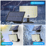 1 x RAW Customer Returns KagoLing Solar Lamps for Outdoor Use, 256 LED 3 Modes Solar Light Outdoor with Motion Sensor, IP65 Waterproof 180 Lighting Angle Solar Wall Light Outdoor with 5m Cable for Garden, Yard, Garage - Pack of 2 - RRP €40.79