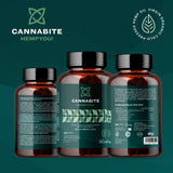 1 x RAW Customer Returns Hemp Oil Cannabite - 365 Capsules 1000mg Omega 3-6-9, Cold-Pressed Hemp Seed Oil Cannabis Sativa , No Additives - RRP €31.58