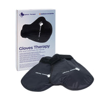 1 x RAW Customer Returns QUIMIO-THERAPIE - Hot Cold Therapy Gloves for Chemotherapy and Arthritis - Carpal Tunnel Syndrome Relief - Eczema Treatment, Black, Gel - RRP €38.0