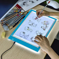 1 x RAW Customer Returns XIAOSTAR A4 light table Led light pad copy board light panels, with adjustable brightness, for artists, animation drawing, sketching, animation, x-ray viewing blue  - RRP €29.99