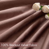 1 x Brand New MIULEE Short Curtains 100 Opaque Velvet Short Curtains for Bedroom Opaque Thermal Curtains with Eyelets Cold Protection Blackout Curtain Set of 2 H x W 175 x 140 cm Dark Pink - RRP €34.99