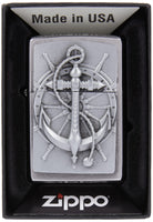 1 x RAW Customer Returns Zippo Nautic Emblem - RRP €47.12