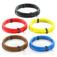 1 x RAW Customer Returns AUPROTEC Unipolar Cable 0.5 mm FLRY-B Electric Wire in Ring Set 5 Colors at 10m - RRP €32.22