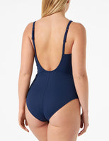 1 x RAW Customer Returns Triumph Summer Glow Op 02 Sd, One-Piece Swimsuit, Women, True Navy, 44 E - RRP €49.99