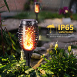 1 x RAW Customer Returns Geemoo Solar Lights for Outdoor Garden 12 Pack Solar Torch Garden Torches with Realistic Flame Effect, IP65 Waterproof Solar Lamp for Outdoor, Backyards, Gardens, Lawn Lighting - RRP €44.52