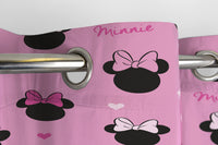 1 x RAW Customer Returns Disney Minnie Mouse Hearts and Love 137cm x 168cm Curtains - 2 Piece - RRP €24.99