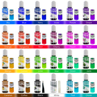 1 x RAW Customer Returns Epoxy Resin UV Resin Color - 24 Colors Liquid Epoxy Resin Colors Pigment for Resin Art, Jewelry Making - Concentrated UV Resin Dye for Resin Colors, Cups, Paints, DIY Crafts - 10 ml each - RRP €16.27