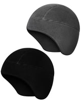 18 x Brand New SATINIOR Pack of 2 Skull Hat Cycling Hat Winter Hats Men Women Cover Ears Motorcycle Helmet Liner Fleece Windproof Hat - RRP €141.18