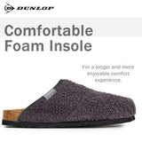 1 x RAW Customer Returns DUNLOP Women s Slippers, Winter Slippers with Fur, Non-slip Booties with Memory Foam Insole, Home Slipper Dark Grey, Numeric 38  - RRP €19.39