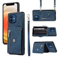 1 x RAW Customer Returns Asuwish Cell Phone Case for iPhone 12 Mini Case with Strap Card Slot Foldable Wallet Stand Cell Phone Cases Cover Leather Vintage i-Phone i 12mini Mini Case Cell Phone Cases Protective Case Ladies Phone Case Blue - RRP €22.18