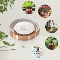 2 x RAW Customer Returns HUTHIM Copper Foil Tape 30mm 50m , Self-Adhesive EMI Shielding Tape, Protect Plants From Snails. Circuit Paper, Electrical Maintenance, Decoration, Anti-Electromagnetic - RRP €52.8