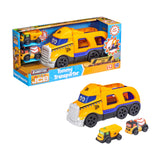 1 x Brand New Teamsterz My First JCB Tommy Transporter Vehicle Playset Construction Cars, Trucks and Vehicles Toys Indoor and Outdoor Sandpit Toys Toy Car Transporter - RRP €19.2