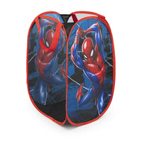 2 x RAW Customer Returns Jay Franco Marvel Spiderman City Flying 80L Pop-up Laundry or Toy Basket - RRP €28.6