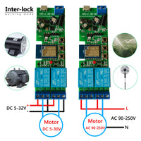 1 x RAW Customer Returns Jane Eyre WiFi Wireless Relay Module 2 Channel Remote Switch, Momentary Self-Locking Relay, for Tuya Smart Life APP, with 433 MHz RF Remote Control, Compatible with Alexa and Google Assistant - RRP €22.8