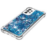 2 x Brand New KBIKO-zxl Case Compatible with Samsung Galaxy A13 4G Protective Case with Liquid Glitter, Mobile Phone Case Back Cover with Liquid, TPU Silicone Transparent Protective Case for Galaxy A13 4G.Blue YBL - RRP €23.56