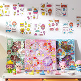 33 x Brand New 100 Sheets Kawaii Stickers,Cartoon Stickers Cute Stickers,10 Pieces Acrylic Keychain Blanks,PET Transparent Scrapbooking Stickers,for Journal,DIY Crafts,DIY Scrapbook Album - RRP €673.2