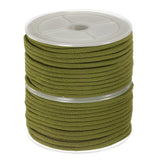 1 x Brand New sourcing map 2pcs Nylon Beading Cord Knotting String DIY Cord for Bracelet Craft 3mm x 32.8 Feet Olive Green - RRP €20.4