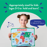 1 x RAW Customer Returns Magic Scholars Learning Posters - ABC Alphabet Posters for Children - Learning Posters for Children s Rooms - World Map Children - 18 Pieces Durable 28 x 17 cm - Letter Posters for Children to Learn English - RRP €17.7