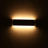 1 x RAW Customer Returns Klighten 2 pieces wall lights LED indoor 10W, 30 cm up down wall lamps, black, modern wall lighting for bedroom, living room, stairs, bathroom, 910 lumens, 3000K warm white - RRP €44.22