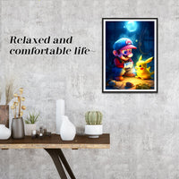 2 x Brand New CEOVR Diamond Painting Kit Adults Mario Diamond-painting Animals, 30 x 40 cm Diamond Paintings Kit, 5D Cartoon Diamond Painting Pictures Set, Mood Crystal Art Set, Gift for Friends - RRP €14.96